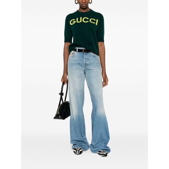 Gucci Women Logo Wool Sweater - Picture 3 of 5